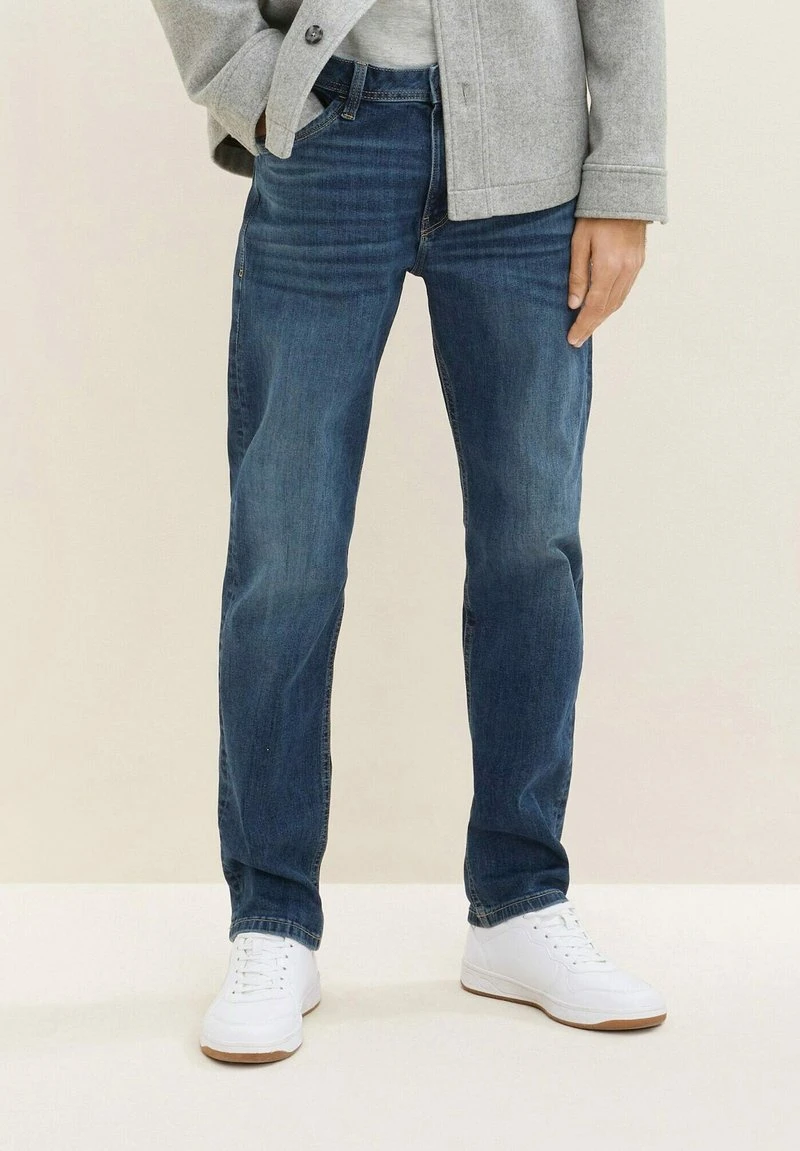 Tom Tailor TRAD - Jeans Straight Leg - Used Dark Stone Blue Denim 8 Tom Tailor TRAD - Jeans Straight Leg - Used Dark Stone Blue Denim – Bild 6