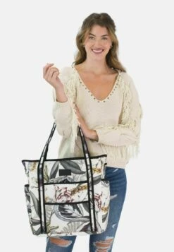 STROLLER - Handtasche - White/mauve