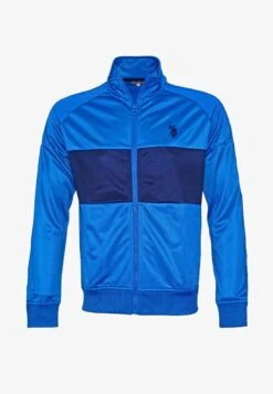 U.S. Polo Assn. SCUBA BRADEN BRAD TRICOT BRUSHED - Trainingsjacke - Blau -Herrenbekleidung 74670471fee345ec9b0028a098dbccad 1