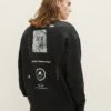 TOM TAILOR Denim Sweatshirt - Black -Herrenbekleidung 74d4c6ec0d9045d3b520e45aa0f529bb