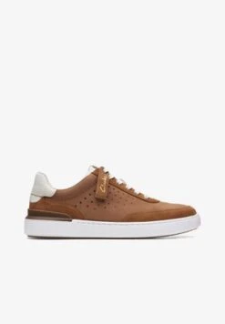 Clarks COURT LITE TOR 26170208 - Sneaker Low - Mud -Herrenbekleidung 780a9c65b2dd4b72aa6ff45b200001fb