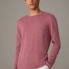 Strellson LAIN - Strickpullover - Hellrot Meliert -Herrenbekleidung 796464e8f6504489908794936b24af0d
