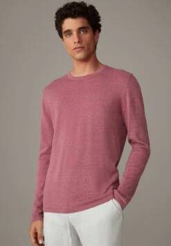 Strellson LAIN - Strickpullover - Hellrot Meliert