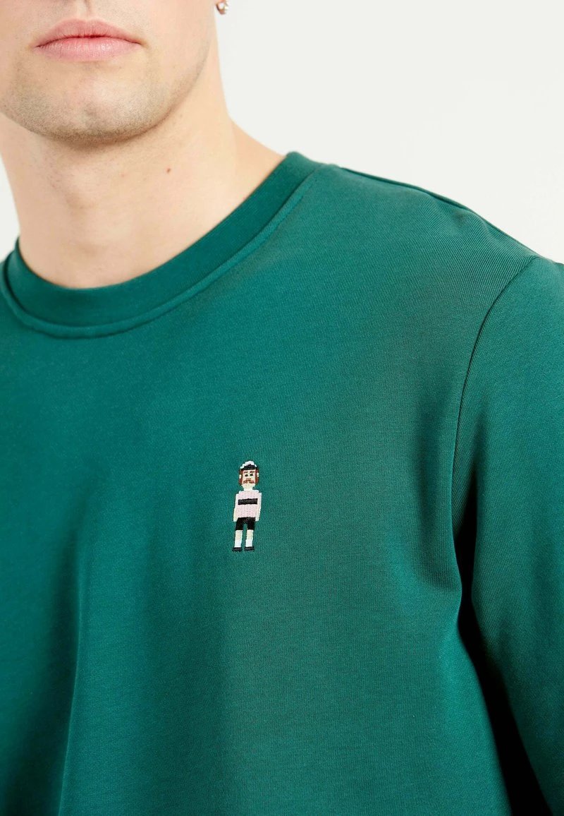 Sweatshirt - Deep Green 6 Sweatshirt - Deep Green – Bild 4