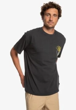 Quiksilver OUT THERE SS - T-Shirt Print - Black 12 Quiksilver OUT THERE SS - T-Shirt Print - Black -Herrenbekleidung 79da2d824c37427f972f2318dd8116ca