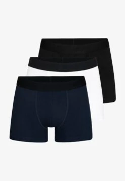 Indicode Jeans BAMBOO BERLIN - Boxershorts - White/black/navy -Herrenbekleidung 7c66d7031b1940ad9e1365f77a671bac