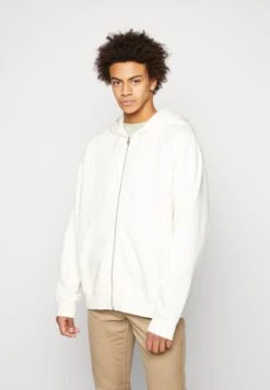 WEEKDAY ZIP HOODIE - Sweatjacke - Sand