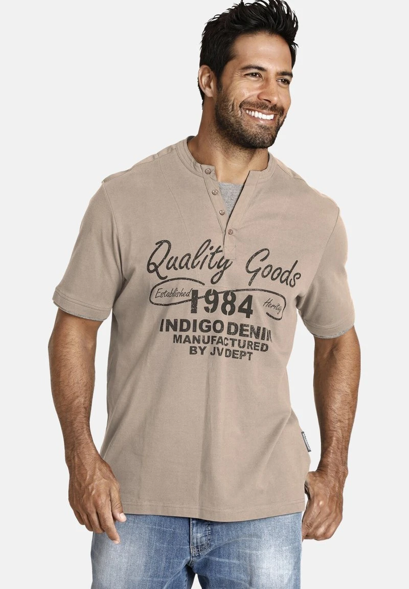 NANTE - T-Shirt Print - Beige 3 NANTE - T-Shirt Print - Beige