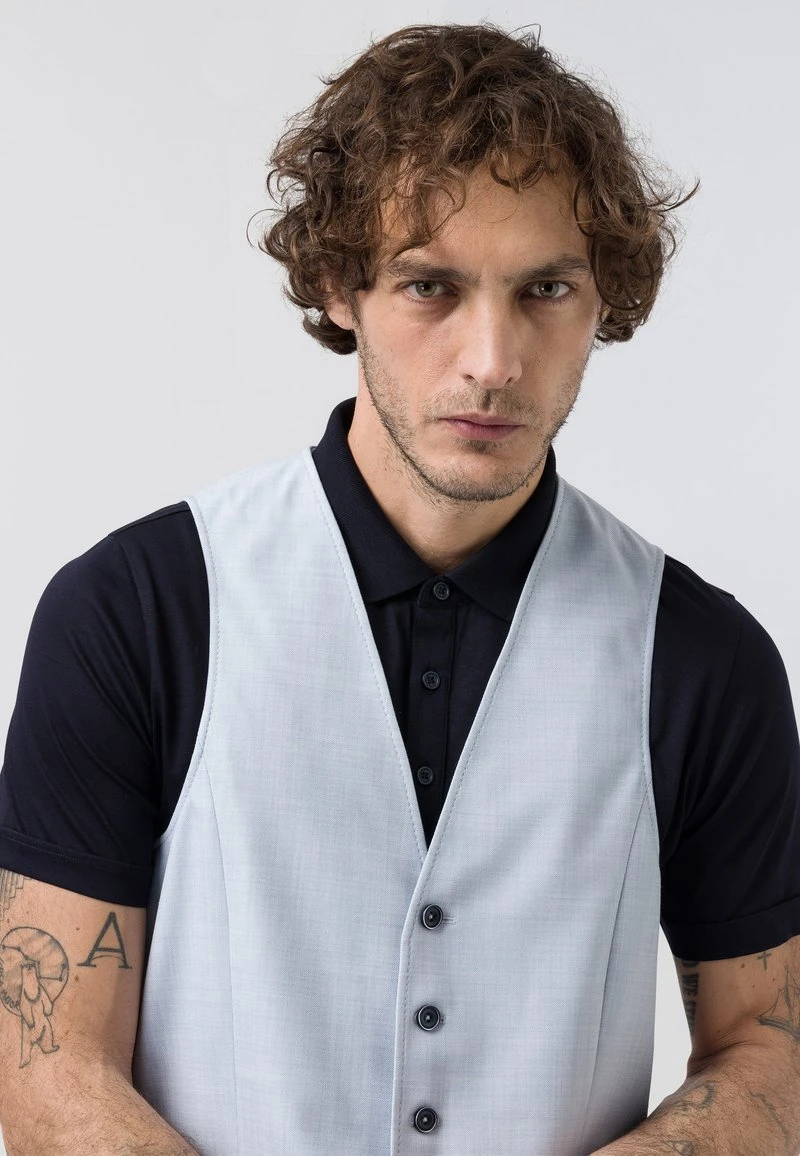 Pierre Cardin Anzugweste - Heather 6 Pierre Cardin Anzugweste - Heather – Bild 4