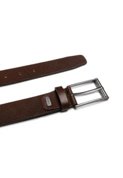 MIT MIKROPRÄGUNG - Gürtel Business - Schoko -Herrenbekleidung 81f10f8bb6a24cbb8ee835d7af3f5cf2