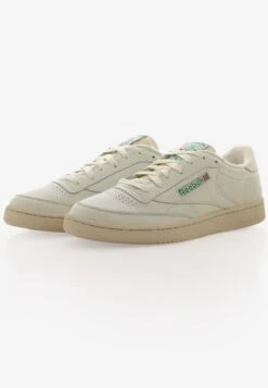 Reebok Classic CLUB C 1985 TV - Sneaker Low - Chalk/paperwhite/green 10 Reebok Classic CLUB C 1985 TV - Sneaker Low - Chalk/paperwhite/green -Herrenbekleidung 8296d47ac5ba48b8980d407ffff70a14