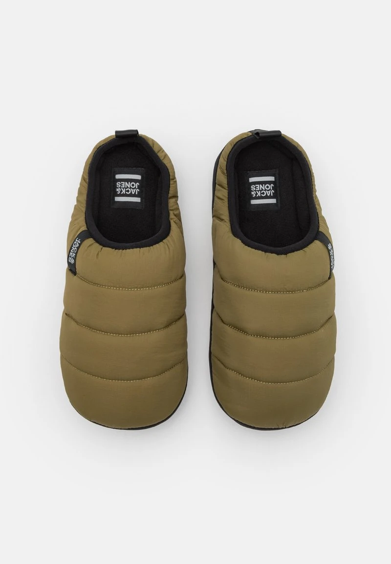 Jack & Jones JFWPADDY SLIPPER - Hausschuh - Olive Night 6 Jack & Jones JFWPADDY SLIPPER - Hausschuh - Olive Night – Bild 4