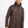Schmuddelwedda REGEN BRIDGEPORT - Parka - Dunkelbraun -Herrenbekleidung 83b5f11a9f134a079bda648ce7ba3692