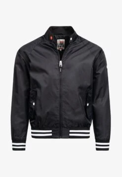 Indicode Jeans AYSER - Bomberjacke - Black -Herrenbekleidung 84759a33d5b24333bb8b4296530f17eb