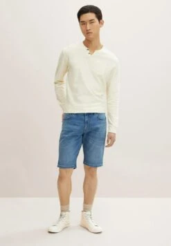 Tom Tailor Jeans Shorts - Mid Stone Wash Denim -Herrenbekleidung 875f18d717824225b2ba04c834b6db06 1