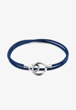 Anchor & Crew Armband - Navy Blue