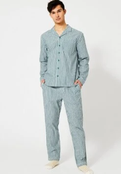 Nachtwäsche Hose - Blue White -Herrenbekleidung 8833ae32ebb0471c8f3ecde334423f4b