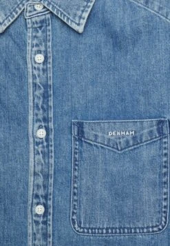 Denham ROB - Hemd - Mid Blue -Herrenbekleidung 89dce3a3a7b34315b07b7ccc6972ec48