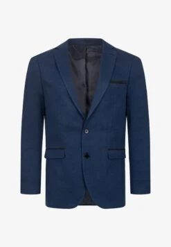 SLIM FIT IJS-104 - Kurzmantel - Dunkelblau