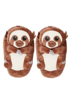 PLÜSCH-TIER-PANTOFFELN - Hausschuh - Henry Das Faultier Braun -Herrenbekleidung 8c838f06e0034dde8de632015735495c