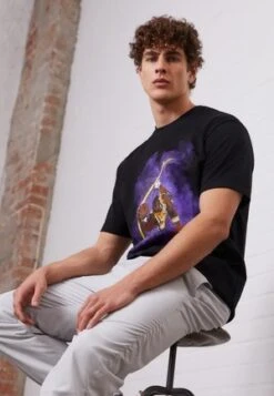 ATTACK PLAYER - T-Shirt Print - Lightasphalt -Herrenbekleidung 8d08ad3c599348c1a93652e2b0d237bc