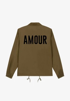 FEARLESS BACK EMBROIDERY UNISEX - Leichte Jacke - Khaki 8 FEARLESS BACK EMBROIDERY UNISEX - Leichte Jacke - Khaki – Bild 6