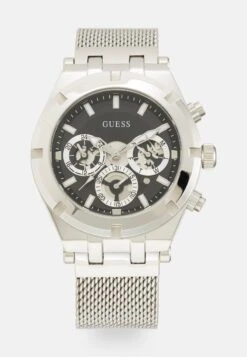 Guess CONTINENTAL - Chronograph - Silver-coloured Tone/black Sunray -Herrenbekleidung 8de82921d89248b7997fd80062749840 1