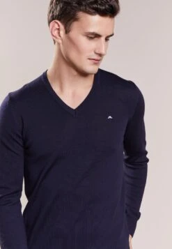 J.Lindeberg LYMANN - Strickpullover - Navy 13 J.Lindeberg LYMANN - Strickpullover - Navy -Herrenbekleidung 9044e993084f439eb8a0cda9c0362014 1