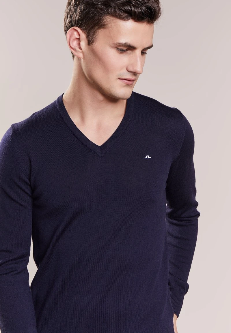 J.Lindeberg LYMANN - Strickpullover - Navy 8 J.Lindeberg LYMANN - Strickpullover - Navy – Bild 6