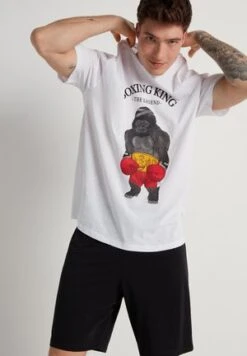 SET - Nachtwäsche Set - Black Cola Print -Herrenbekleidung 92235763737c431a8ccf796a578c92c9