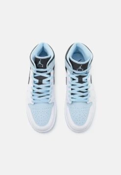 AIR JORDAN 1 MID SE - Sneaker High - White/ice Blue/black 11 AIR JORDAN 1 MID SE - Sneaker High - White/ice Blue/black -Herrenbekleidung 92704370d45f4bcb8d4d1179d3f2263c