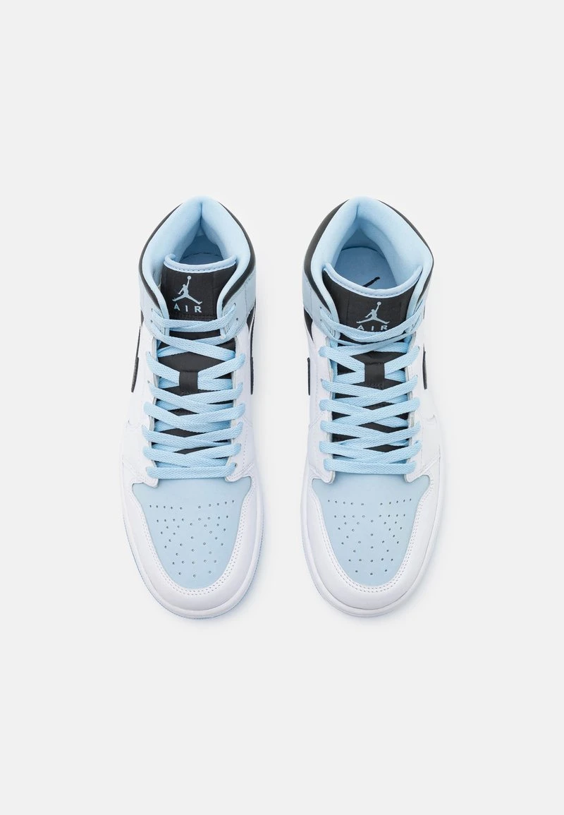 AIR JORDAN 1 MID SE - Sneaker High - White/ice Blue/black 6 AIR JORDAN 1 MID SE - Sneaker High - White/ice Blue/black – Bild 4