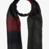 Schal - Rot Anthrazit -Herrenbekleidung 930b4ed331dd4c89aea7b28b294e61dd