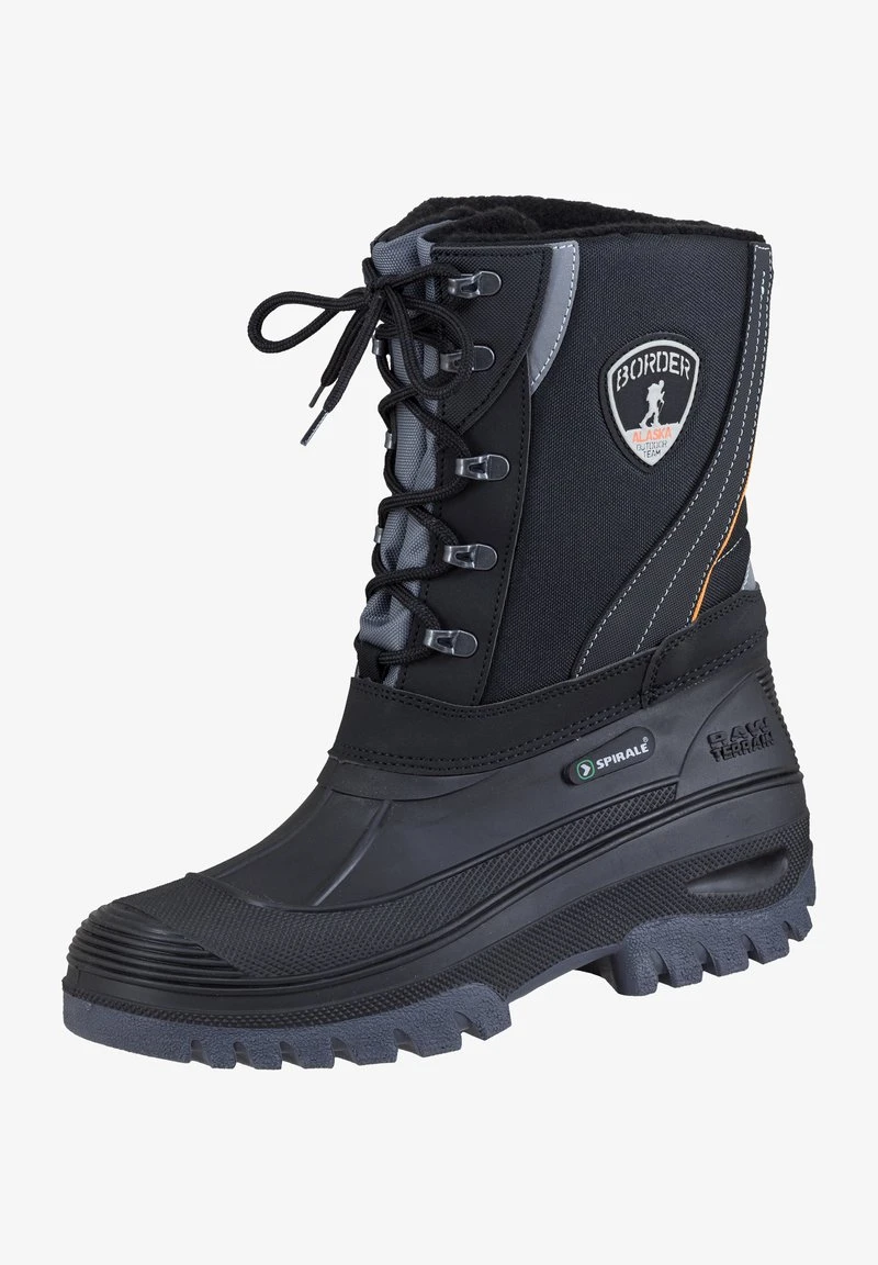 Snowboot/Winterstiefel - Schwarz 3 Snowboot/Winterstiefel - Schwarz