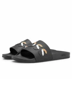 Boss BAY IT SLID INSLG - Pantolette Flach - Black Two 10 Boss BAY IT SLID INSLG - Pantolette Flach - Black Two -Herrenbekleidung 941845433a1e49fcb1054dfd2ea8c1c1