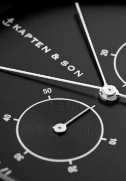 CHRONO - Chronograph - Silver Coloured Black 10 CHRONO - Chronograph - Silver Coloured Black -Herrenbekleidung 95cfe6fe195e48afa4c1cb1855982015