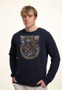 Henry Tiger STAR WARS THE MANDALORIAN THE WAY GROUP - Sweatshirt - Navy Blue -Herrenbekleidung 9649f687c51a4d518aa029201d786507