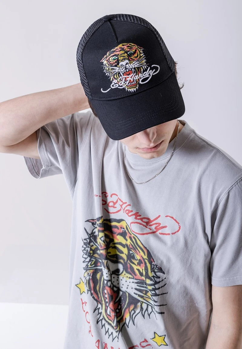 Ed Hardy ROAR TWILL - Cap - Black 4 Ed Hardy ROAR TWILL - Cap - Black – Bild 2