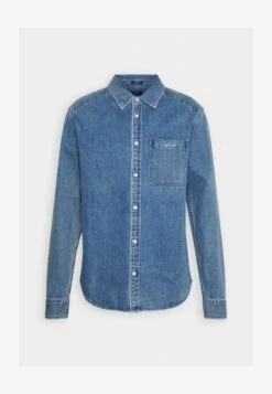 Denham ROB - Hemd - Mid Blue -Herrenbekleidung 97484203ea1044eaa3ba64e86dd0a239