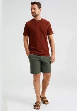 WE FASHION REGULAR FIT - Shorts - Green -Herrenbekleidung 9832492dbf2842c7bee19f3ad8a104c4