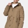 Indicode Jeans Wintermantel - Brown -Herrenbekleidung 98be6d041d5c4a04b89bf1a0529c6fe4