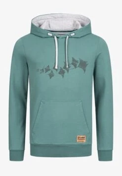 WAVE - Kapuzenpullover - Blue Spruce -Herrenbekleidung 99400ade22a142a29605f55fc228b119