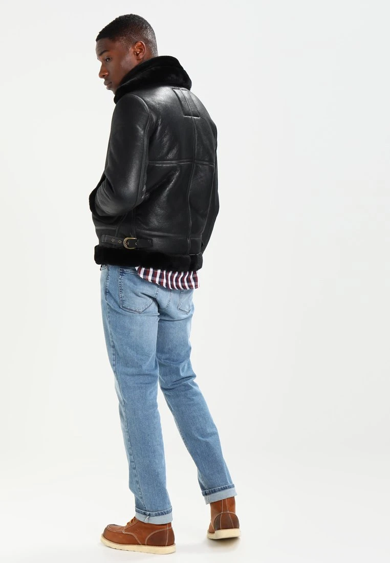 Schott Lederjacke - Black 5 Schott Lederjacke - Black – Bild 3