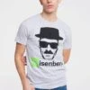 Logoshirt T-SHIRT HEISENBERG - T-Shirt Print - Grau-meliert -Herrenbekleidung 9a165ffcf6144467b797e1314333758d
