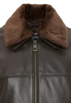Lederjacke - Brown -Herrenbekleidung 9a5dac452c724fcd9f99ac1d37e82cce