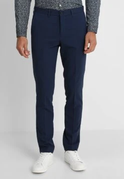 Lindbergh SLIM FIT PLAIN MENS SUIT - Anzug - Dark Blue -Herrenbekleidung 9b2a798e0f264d20ba969fd90f3cd3c7