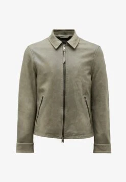 AllSaints TONI - Lederjacke - Green 12 AllSaints TONI - Lederjacke - Green -Herrenbekleidung 9bf0f144286543e8bb913e997a90e853