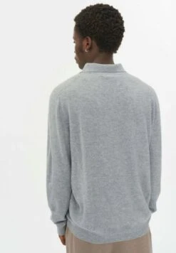 Poloshirt - Mottled Light Grey -Herrenbekleidung 9d30365d83284734abf1974751203e51