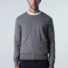 North Sails Strickpullover - Medium Grey Melange -Herrenbekleidung 9fa42ddefc284f2b95d1c1744c1fa719