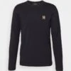 BELSTAFF LONG SLEEVED - Langarmshirt - Black 2 BELSTAFF LONG SLEEVED - Langarmshirt - Black -Herrenbekleidung 9fe8880248824fad9aad78a3911e3066